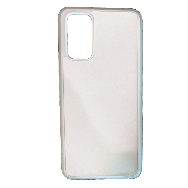 Coque sublimation 2D TPU pour Honor 30 Pro, 30, 20, 20 Lite, 10, 9, 8, 7, 6, 5, View30, View20, View10. La plaque arrière en aluminium dédiée à la sublimation permet la personnalisation de la coque.