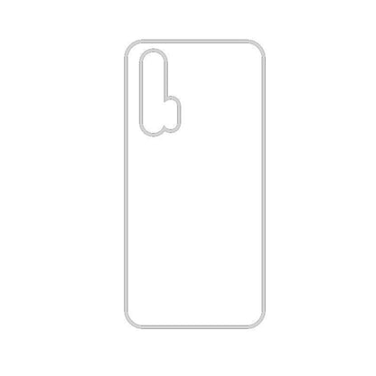 Coque sublimation 2D TPU pour Honor 30 Pro, 30, 20, 20 Lite, 10, 9, 8, 7, 6, 5, View30, View20, View10. La plaque arrière en aluminium dédiée à la sublimation permet la personnalisation de la coque.