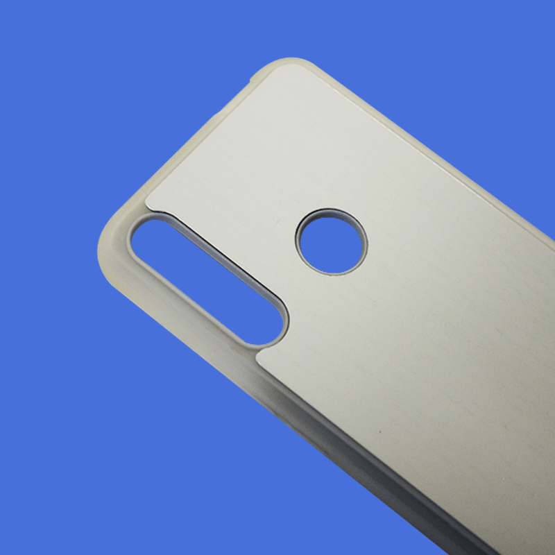 Coque sublimation 2D TPU pour Huawei Y9 Prime, Y9, Y7 Pro, Y7, Y6, Y5. La plaque arrière en aluminium dédiée à la sublimation permet la personnalisation de la coque.