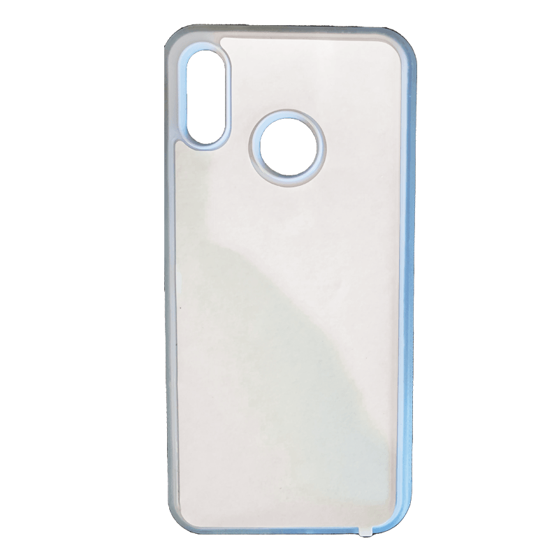 Coque sublimation 2D TPU pour Huawei P50, P40 Pro, P40 Lite 5G, P40, P30, P20, P10, P9, P8, P Smart. La plaque arrière en aluminium dédiée à la sublimation permet la personnalisation de la coque.