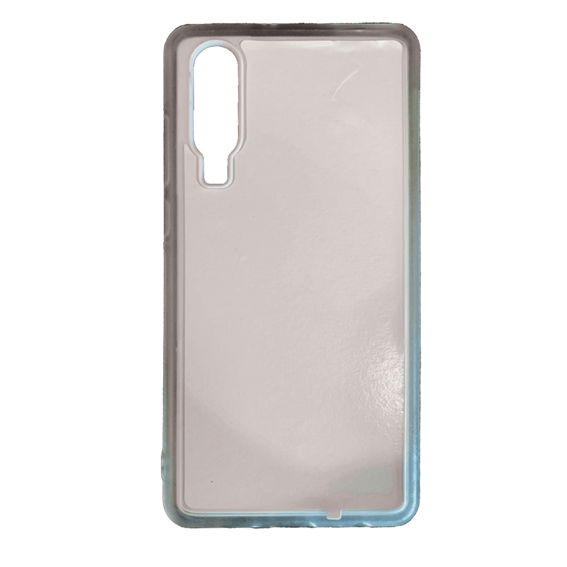 Coque sublimation 2D TPU pour Huawei P50, P40 Pro, P40 Lite 5G, P40, P30, P20, P10, P9, P8, P Smart. La plaque arrière en aluminium dédiée à la sublimation permet la personnalisation de la coque.