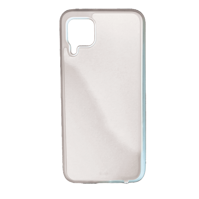 Coque sublimation 2D TPU pour Huawei P50, P40 Pro, P40 Lite 5G, P40, P30, P20, P10, P9, P8, P Smart. La plaque arrière en aluminium dédiée à la sublimation permet la personnalisation de la coque.