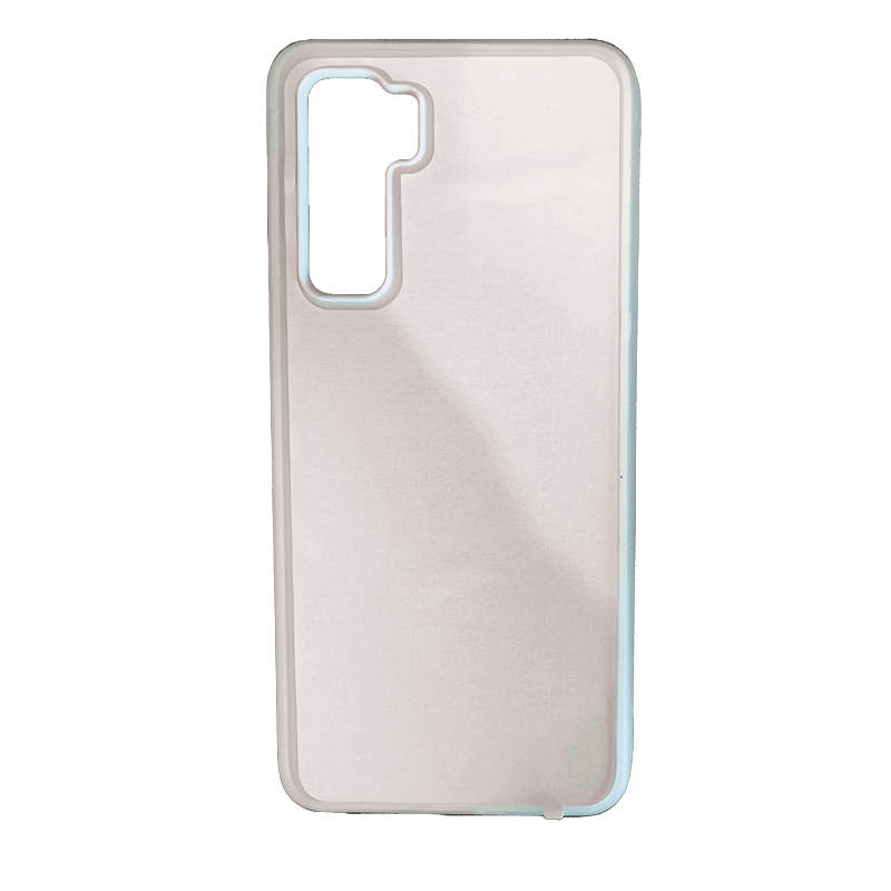 Coque sublimation 2D TPU pour Huawei P50, P40 Pro, P40 Lite 5G, P40, P30, P20, P10, P9, P8, P Smart. La plaque arrière en aluminium dédiée à la sublimation permet la personnalisation de la coque.
