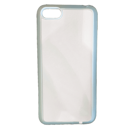 Coque sublimation 2D TPU pour Huawei Y9 Prime, Y9, Y7 Pro, Y7, Y6, Y5. La plaque arrière en aluminium dédiée à la sublimation permet la personnalisation de la coque.