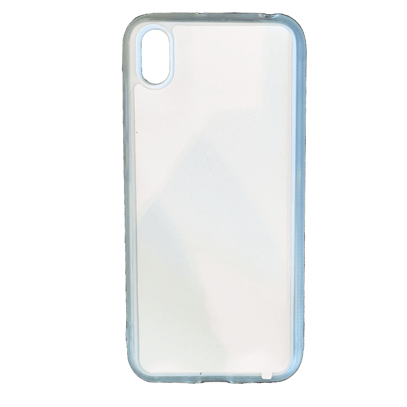 Coque sublimation 2D TPU pour Huawei Y9 Prime, Y9, Y7 Pro, Y7, Y6, Y5. La plaque arrière en aluminium dédiée à la sublimation permet la personnalisation de la coque.