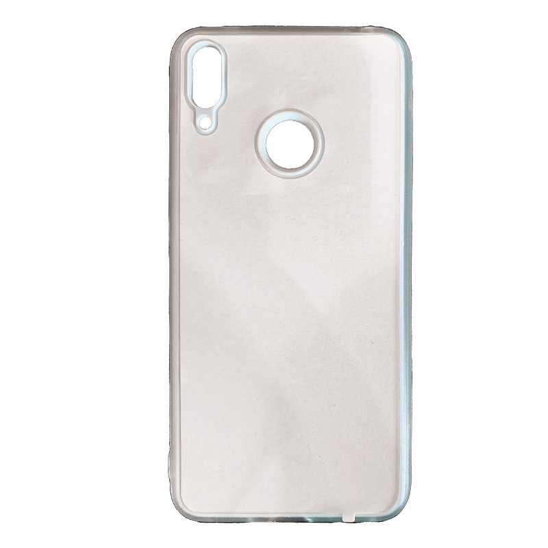 Coque sublimation 2D TPU pour Huawei Y9 Prime, Y9, Y7 Pro, Y7, Y6, Y5. La plaque arrière en aluminium dédiée à la sublimation permet la personnalisation de la coque.