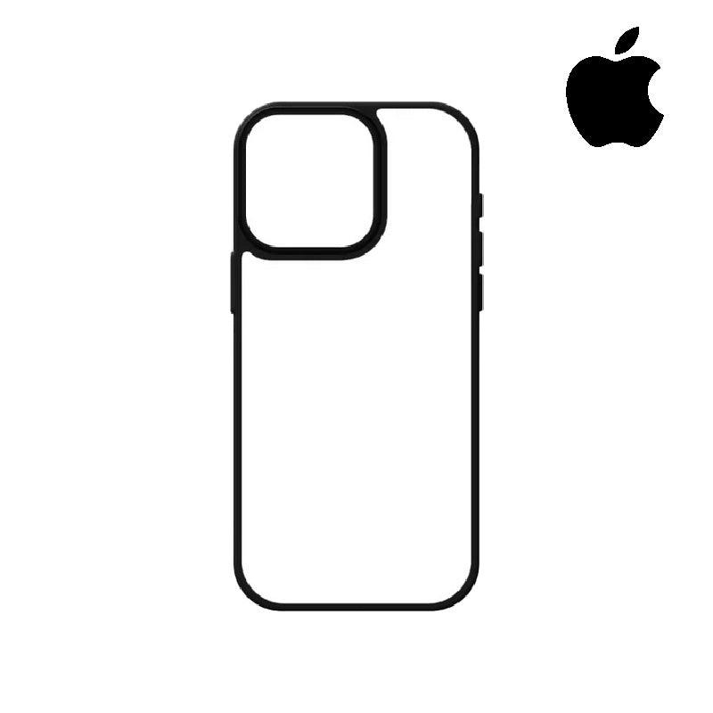 Coque sublimation 2D TPU pour Apple iPhone 15 Pro Max, 15 Pro, 15 Plus, 14, 13, 12, 11, XS, XR, X, SE, 8, 7, 6, 5, 4. La plaque arrière en aluminium dédiée à la sublimation permet la personnalisation de la coque.