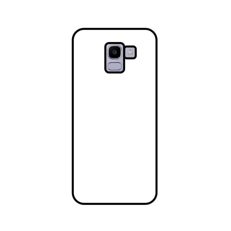 Coque sublimation 2D TPU pour Samsung Galaxy J8, J7, J6 Plus, J6, J5, J4 Prime, J4, J3, J2. La plaque arrière en aluminium dédiée à la sublimation permet la personnalisation de la coque.