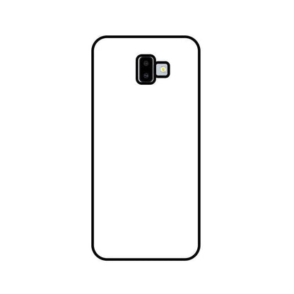Coque sublimation 2D TPU pour Samsung Galaxy J8, J7, J6 Plus, J6, J5, J4 Prime, J4, J3, J2. La plaque arrière en aluminium dédiée à la sublimation permet la personnalisation de la coque.
