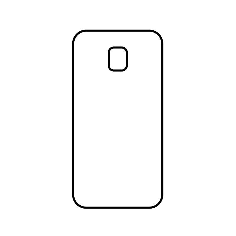 Coque sublimation 2D TPU pour Samsung Galaxy J8, J7, J6 Plus, J6, J5, J4 Prime, J4, J3, J2. La plaque arrière en aluminium dédiée à la sublimation permet la personnalisation de la coque.