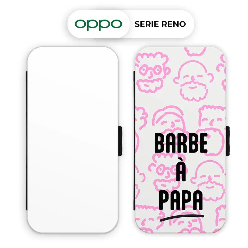 Coque-sublimation.fr Coque à Clapet Sublimable Oppo Reno 4Z 5G Etui Sublimation Oppo Reno Etui Sublimation Oppo Reno