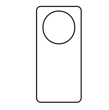 Hülle Sublimation Realme - Schwarzer Rand