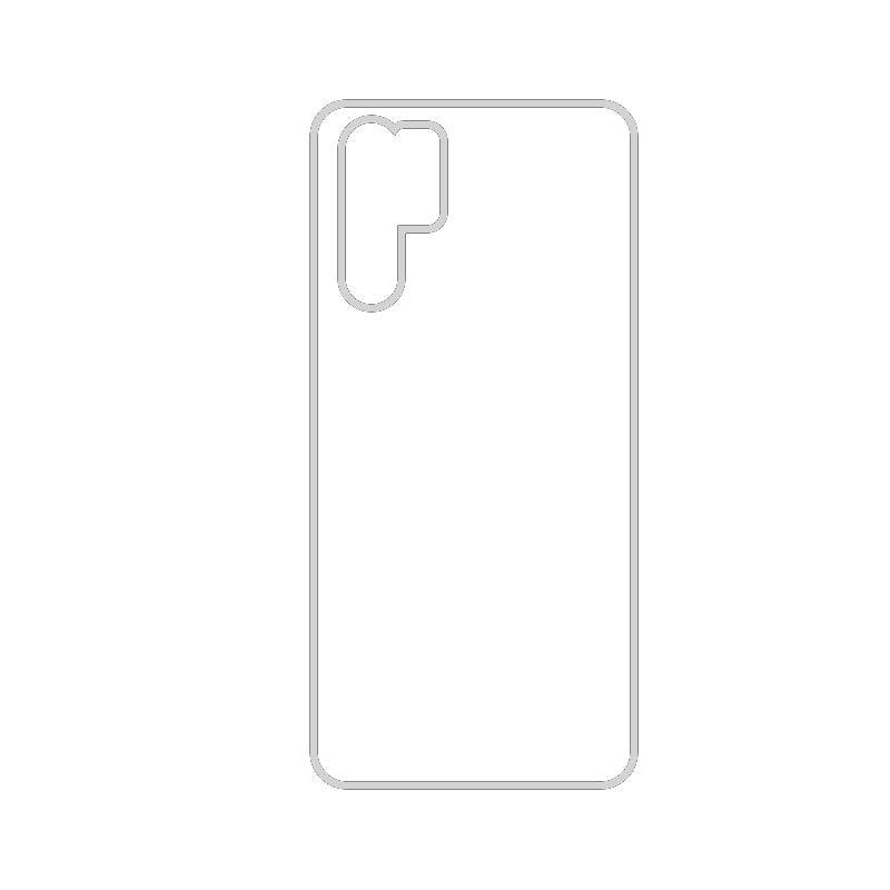 Coque sublimation 2D TPU pour Huawei P50, P40 Pro, P40 Lite 5G, P40, P30, P20, P10, P9, P8, P Smart. La plaque arrière en aluminium dédiée à la sublimation permet la personnalisation de la coque.