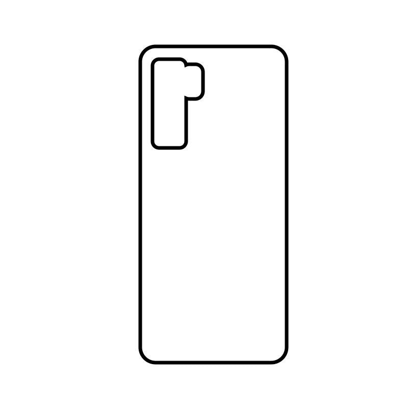Coque sublimation 2D TPU pour Huawei P70, P40 Pro, P40 Lite 5G, P40, P30, P20, P10, P9, P8, P Smart. La plaque arrière en aluminium dédiée à la sublimation permet la personnalisation de la coque.
