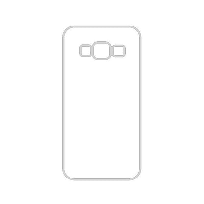 Coque sublimation 2D TPU pour Samsung Galaxy J8, J7, J6 Plus, J6, J5, J4 Prime, J4, J3, J2. La plaque arrière en aluminium dédiée à la sublimation permet la personnalisation de la coque.