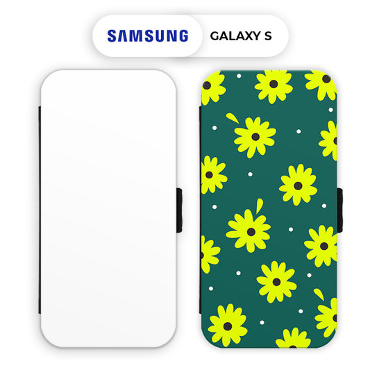 Etui 2D TPU pour Samsung Galaxy S. La face avant est la partie qui peut être imprimée.
