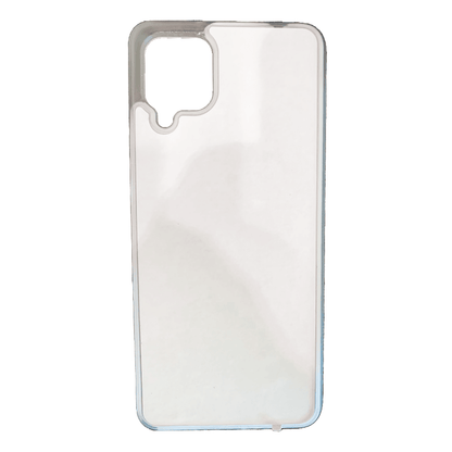 Coque sublimation 2D TPU pour Samsung Galaxy A91, A90 5G, A82, A81, A80, A73, A72, A71, A70, A60, A55, A54, A53, A52S, A51, A50, A42, A41, A40, A35, A34, A33, A32, A31, A30, A25, A24, A23, A22, A21, A20, A15, A14, A13, A12, A11, A10, A9, A8, A7, A6 A5, A3, A2 Core, A05, A04, A03, A02, A01. La plaque arrière en aluminium dédiée à la sublimation permet la personnalisation de la coque.