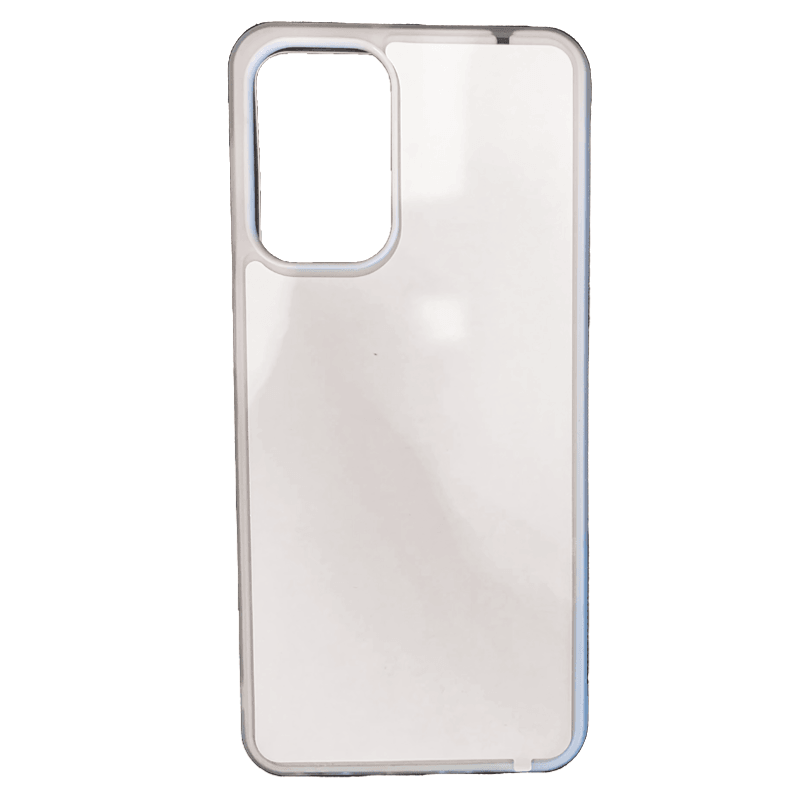 Coque sublimation 2D TPU pour Samsung Galaxy A91, A90 5G, A82, A81, A80, A73, A72, A71, A70, A60, A55, A54, A53, A52S, A51, A50, A42, A41, A40, A35, A34, A33, A32, A31, A30, A25, A24, A23, A22, A21, A20, A15, A14, A13, A12, A11, A10, A9, A8, A7, A6 A5, A3, A2 Core, A05, A04, A03, A02, A01. La plaque arrière en aluminium dédiée à la sublimation permet la personnalisation de la coque.