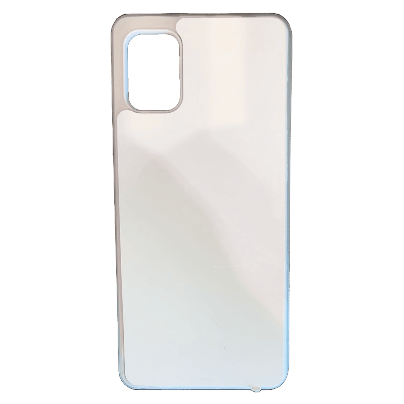 Coque sublimation 2D TPU pour Samsung Galaxy A91, A90 5G, A82, A81, A80, A73, A72, A71, A70, A60, A55, A54, A53, A52S, A51, A50, A42, A41, A40, A35, A34, A33, A32, A31, A30, A25, A24, A23, A22, A21, A20, A15, A14, A13, A12, A11, A10, A9, A8, A7, A6 A5, A3, A2 Core, A05, A04, A03, A02, A01. La plaque arrière en aluminium dédiée à la sublimation permet la personnalisation de la coque.