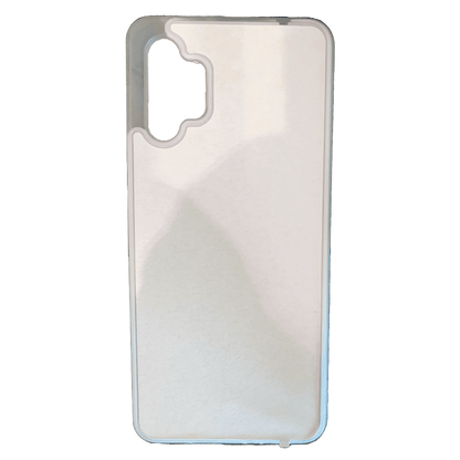 Coque sublimation 2D TPU pour Samsung Galaxy A91, A90 5G, A82, A81, A80, A73, A72, A71, A70, A60, A55, A54, A53, A52S, A51, A50, A42, A41, A40, A35, A34, A33, A32, A31, A30, A25, A24, A23, A22, A21, A20, A15, A14, A13, A12, A11, A10, A9, A8, A7, A6 A5, A3, A2 Core, A05, A04, A03, A02, A01. La plaque arrière en aluminium dédiée à la sublimation permet la personnalisation de la coque.