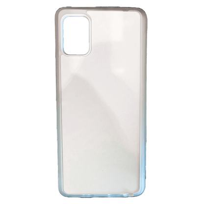 Coque sublimation 2D TPU pour Samsung Galaxy A91, A90 5G, A82, A81, A80, A73, A72, A71, A70, A60, A55, A54, A53, A52S, A51, A50, A42, A41, A40, A35, A34, A33, A32, A31, A30, A25, A24, A23, A22, A21, A20, A15, A14, A13, A12, A11, A10, A9, A8, A7, A6 A5, A3, A2 Core, A05, A04, A03, A02, A01. La plaque arrière en aluminium dédiée à la sublimation permet la personnalisation de la coque.