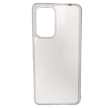 Coque sublimation 2D TPU pour Samsung Galaxy A91, A90 5G, A82, A81, A80, A73, A72, A71, A70, A60, A55, A54, A53, A52S, A51, A50, A42, A41, A40, A35, A34, A33, A32, A31, A30, A25, A24, A23, A22, A21, A20, A15, A14, A13, A12, A11, A10, A9, A8, A7, A6 A5, A3, A2 Core, A05, A04, A03, A02, A01. La plaque arrière en aluminium dédiée à la sublimation permet la personnalisation de la coque.