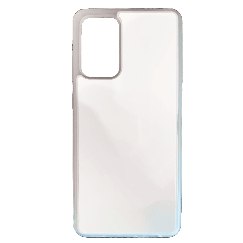 Coque sublimation 2D TPU pour Samsung Galaxy A91, A90 5G, A82, A81, A80, A73, A72, A71, A70, A60, A55, A54, A53, A52S, A51, A50, A42, A41, A40, A35, A34, A33, A32, A31, A30, A25, A24, A23, A22, A21, A20, A15, A14, A13, A12, A11, A10, A9, A8, A7, A6 A5, A3, A2 Core, A05, A04, A03, A02, A01. La plaque arrière en aluminium dédiée à la sublimation permet la personnalisation de la coque.