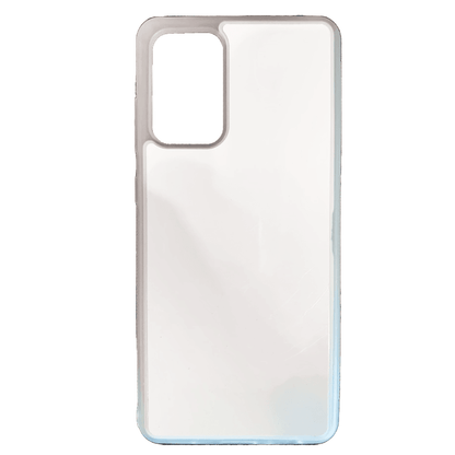 Coque sublimation 2D TPU pour Samsung Galaxy A91, A90 5G, A82, A81, A80, A73, A72, A71, A70, A60, A55, A54, A53, A52S, A51, A50, A42, A41, A40, A35, A34, A33, A32, A31, A30, A25, A24, A23, A22, A21, A20, A15, A14, A13, A12, A11, A10, A9, A8, A7, A6 A5, A3, A2 Core, A05, A04, A03, A02, A01. La plaque arrière en aluminium dédiée à la sublimation permet la personnalisation de la coque.