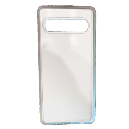 Coque sublimation 2D TPU pour Samsung Galaxy S24 Ultra, S24 Plus, S24, S23, S23 FE, S22, S21, S20, S10, S10 E, S9, S8, S7, S7 Edge, S6, S5 Mini, S5, S4, S3. La plaque arrière en aluminium dédiée à la sublimation permet la personnalisation de la coque.