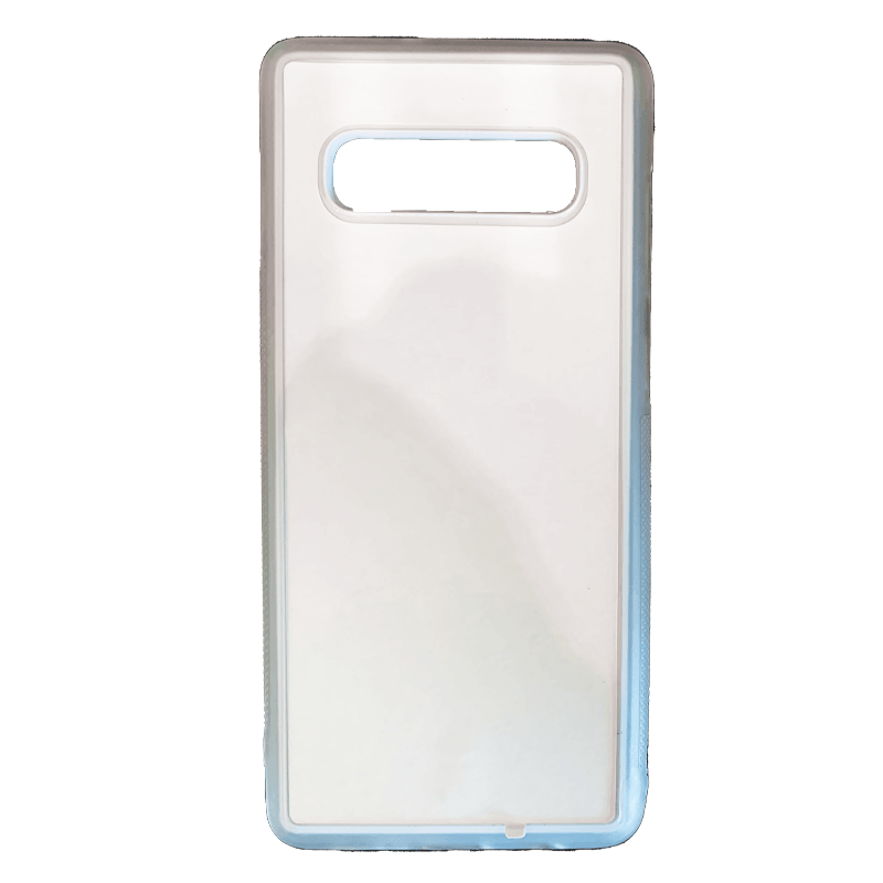 Coque sublimation 2D TPU pour Samsung Galaxy S24 Ultra, S24 Plus, S24, S23, S23 FE, S22, S21, S20, S10, S10 E, S9, S8, S7, S7 Edge, S6, S5 Mini, S5, S4, S3. La plaque arrière en aluminium dédiée à la sublimation permet la personnalisation de la coque.