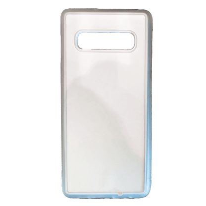 Coque sublimation 2D TPU pour Samsung Galaxy S24 Ultra, S24 Plus, S24, S23, S23 FE, S22, S21, S20, S10, S10 E, S9, S8, S7, S7 Edge, S6, S5 Mini, S5, S4, S3. La plaque arrière en aluminium dédiée à la sublimation permet la personnalisation de la coque.