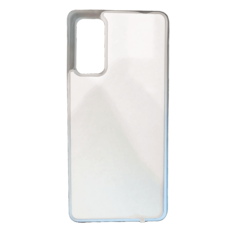 Coque sublimation 2D TPU pour Samsung Galaxy S24 Ultra, S24 Plus, S24, S23, S23 FE, S22, S21, S20, S10, S10 E, S9, S8, S7, S7 Edge, S6, S5 Mini, S5, S4, S3. La plaque arrière en aluminium dédiée à la sublimation permet la personnalisation de la coque.