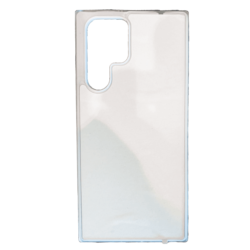 Coque sublimation 2D TPU pour Samsung Galaxy S24 Ultra, S24 Plus, S24, S23, S23 FE, S22, S21, S20, S10, S10 E, S9, S8, S7, S7 Edge, S6, S5 Mini, S5, S4, S3. La plaque arrière en aluminium dédiée à la sublimation permet la personnalisation de la coque.