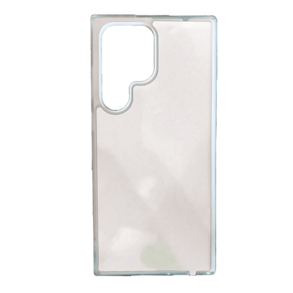 Coque sublimation 2D TPU pour Samsung Galaxy S24 Ultra, S24 Plus, S24, S23, S23 FE, S22, S21, S20, S10, S10 E, S9, S8, S7, S7 Edge, S6, S5 Mini, S5, S4, S3. La plaque arrière en aluminium dédiée à la sublimation permet la personnalisation de la coque.