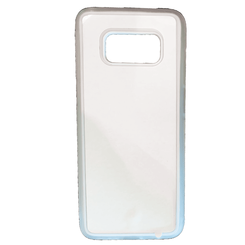 Coque sublimation 2D TPU pour Samsung Galaxy S24 Ultra, S24 Plus, S24, S23, S23 FE, S22, S21, S20, S10, S10 E, S9, S8, S7, S7 Edge, S6, S5 Mini, S5, S4, S3. La plaque arrière en aluminium dédiée à la sublimation permet la personnalisation de la coque.