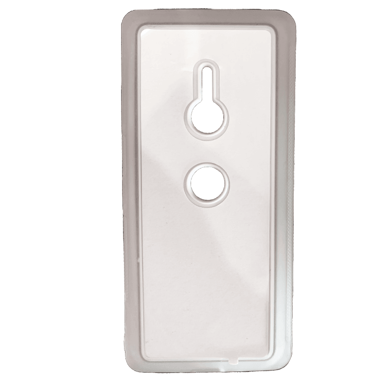 Coque sublimation 2D TPU pour Sony XPeria XZ3, XZ2 Mini, XZ2, XZ. La plaque arrière en aluminium dédiée à la sublimation permet la personnalisation de la coque.