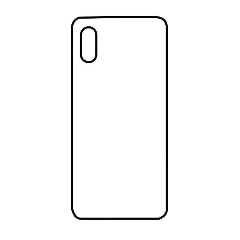 Coque-sublimation.fr Coque Sublimable Xiaomi Mi 8 Pro Coque Sublimation Xiaomi Mi - Contour noir Coque Sublimation Xiaomi Mi - Contour noir