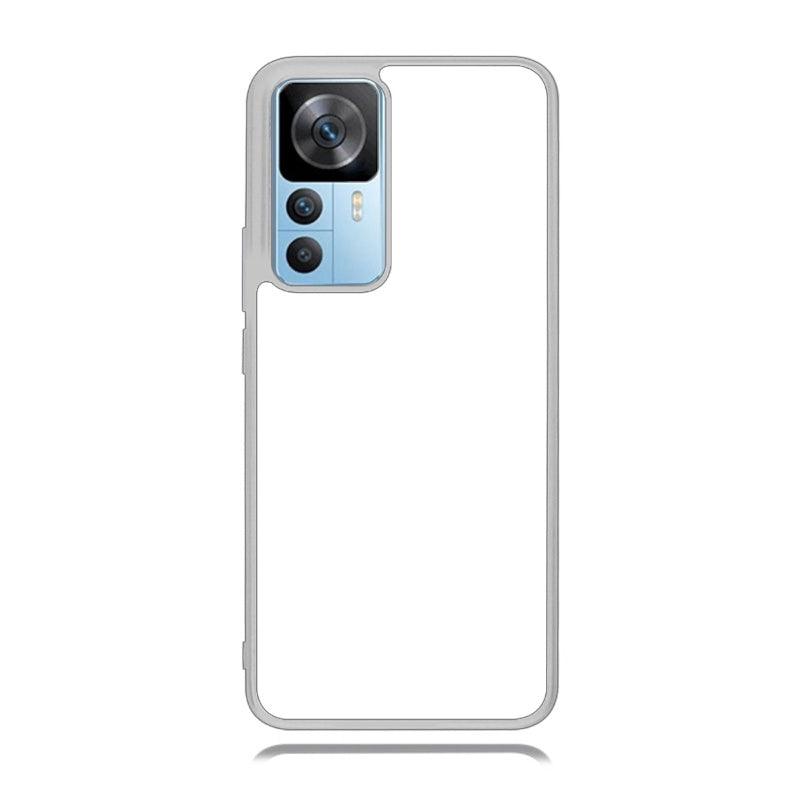 Coque sublimation 2D TPU pour Xiaomi Redmi K50 Ultra. La plaque arrière en aluminium dédiée à la sublimation permet la personnalisation de la coque