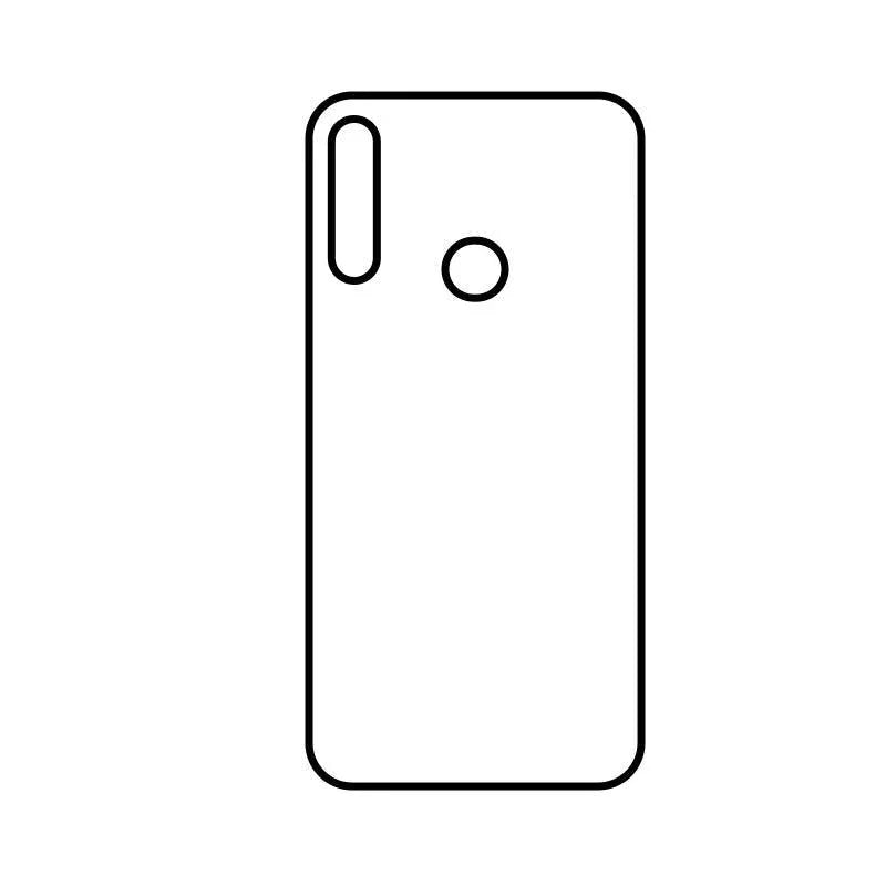 Coque-sublimation.fr Coque Sublimable Huawei Y7 2019 Coque Sublimation Huawei Y - Contour noir Coque Sublimation Huawei Y - Contour noir