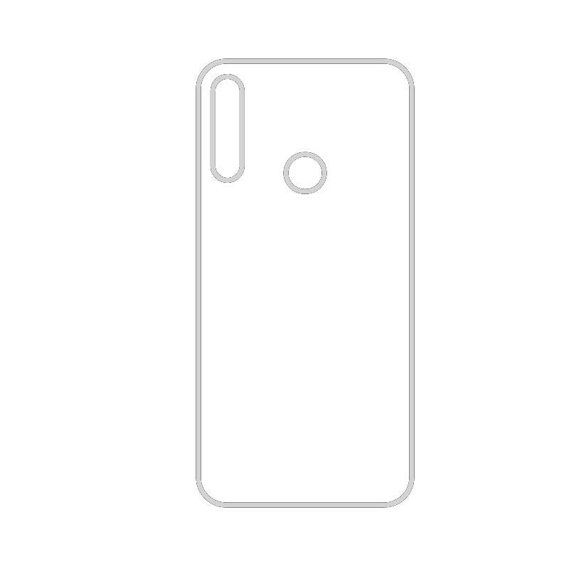 Coque sublimation 2D TPU pour Huawei Y9 Prime, Y9, Y7 Pro, Y7, Y6, Y5. La plaque arrière en aluminium dédiée à la sublimation permet la personnalisation de la coque.