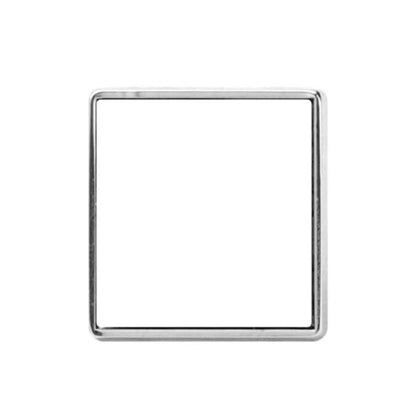 badge carré spécial sublimation avec attache pins