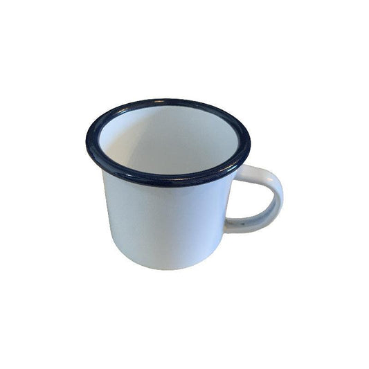 Tasse rétro vintage émaillée