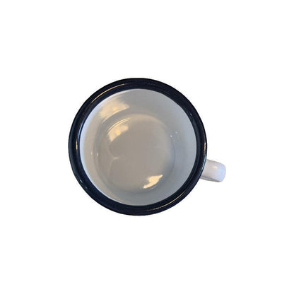 Tasse émaillée vintage pour sublimation