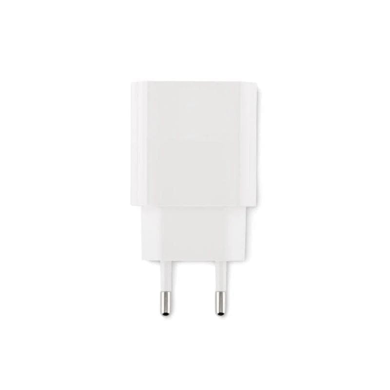 Prise secteur USB-C blanche chargement rapide