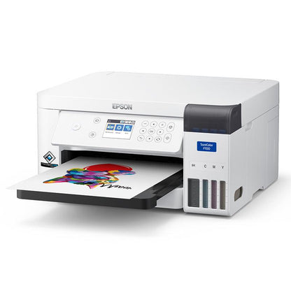 Epson Sublimationsdrucker SC-F100 + 1 Satz Farbstofftinte