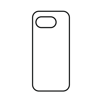 Coque-sublimation.fr Coque Sublimable Google Pixel 9A / Noir Coque Sublimation pour Google Pixel Coque Sublimation pour Google Pixel