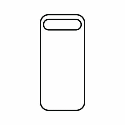 Hülle Sublimation Apple Kompatibel MagSafe - Schwarzer Rand