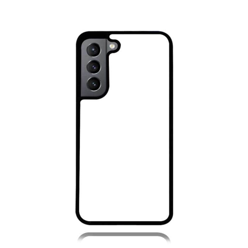 Coque sublimation 2D TPU pour Samsung Galaxy S24 Ultra, S24 Plus, S24, S23, S23 FE, S22, S21, S20, S10, S10 E, S9, S8, S7, S7 Edge, S6, S5 Mini, S5. La plaque arrière en aluminium dédiée à la sublimation permet la personnalisation de la coque.