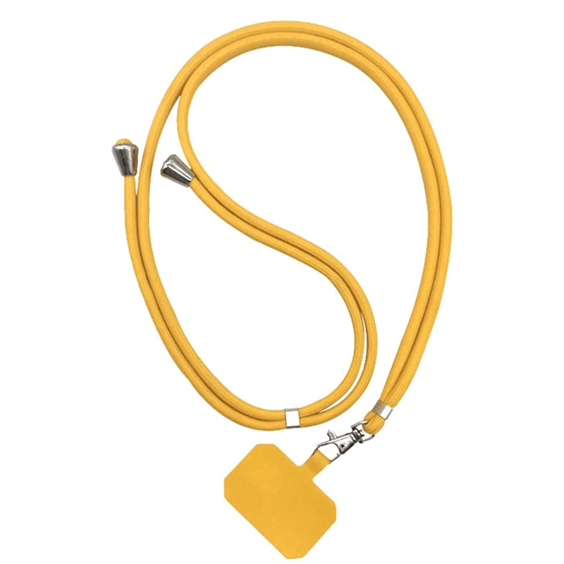 Cordon tour de cou pour téléphone à glisser dans la coque adaptateur universel coque