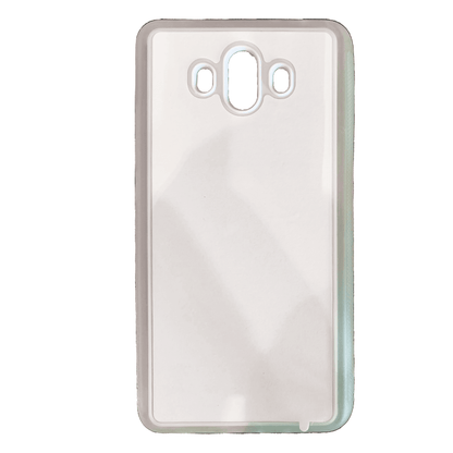 Coque sublimation 2D TPU pour Huawei Mate 40 Pro Plus, 40 Lite, 20 Pro, 20, 10, 9, 8. La plaque arrière en aluminium dédiée à la sublimation permet la personnalisation de la coque.